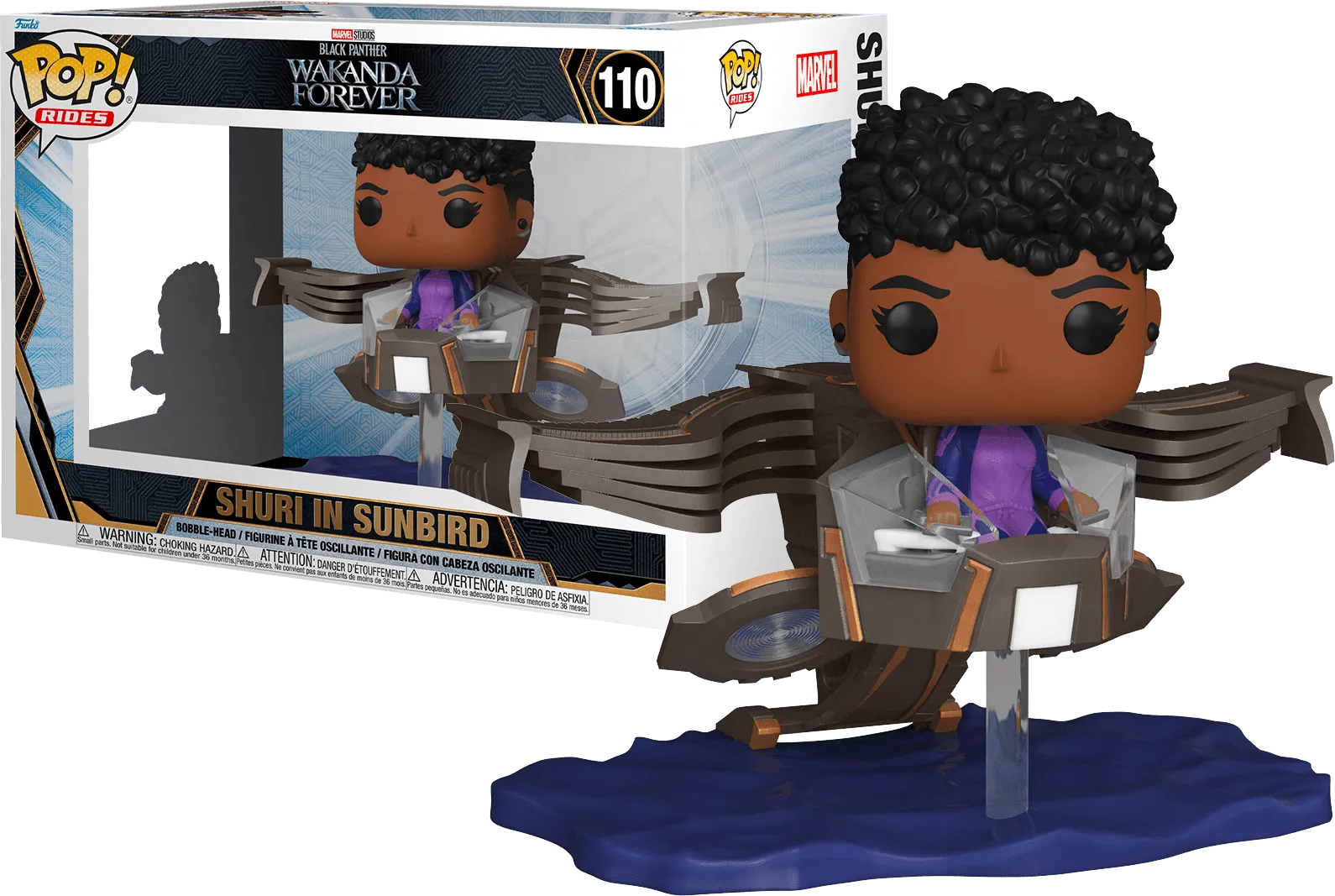 Black Panther 2: Wakanda Forever - Shuri in Sunbird Pop! Ride