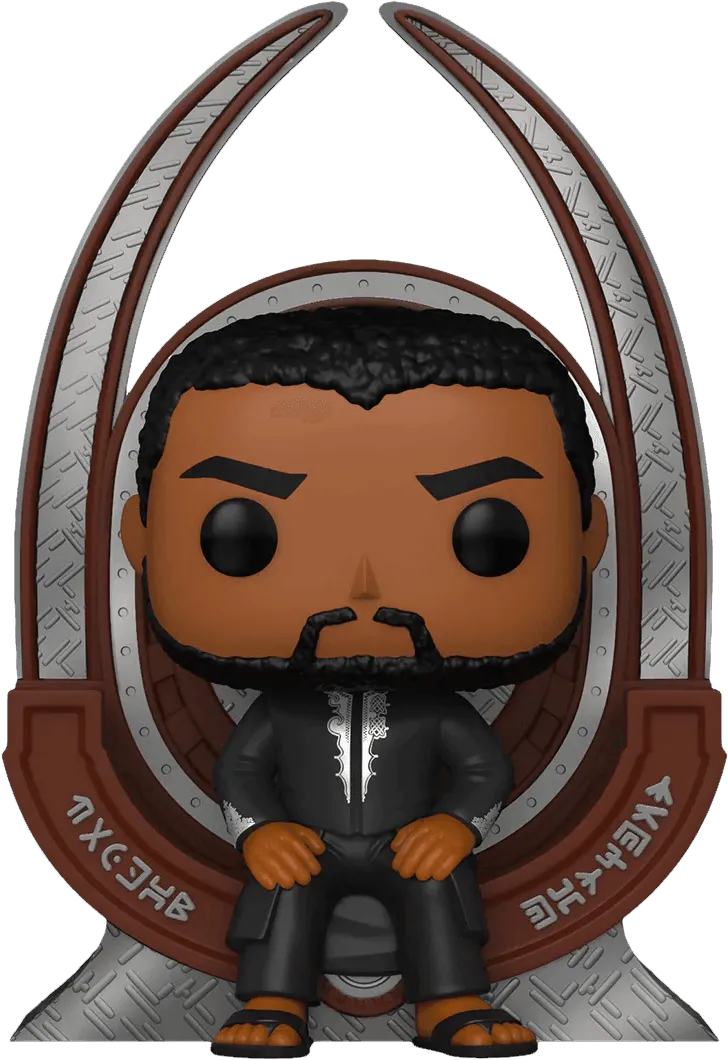 Black Panther (2018) - T’Challa on Throne US Exclusive Pop! Deluxe [RS] - Image 2