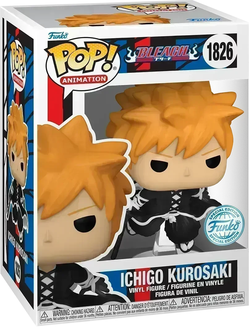 Bleach - Ichigo Kurosaki (Getsuga Tenshou) US Exclusive Pop! Vinyl [RS] - Image 3