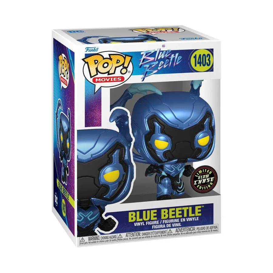 Blue Beetle (2023) - Blue Beetle (with chase) Pop! Vinyl - Image 6