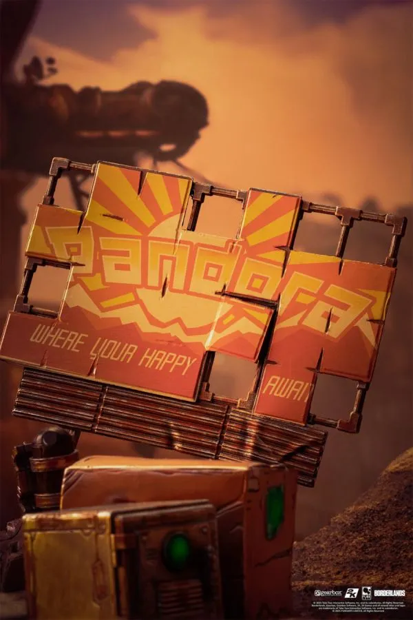 Borderlands 3 - Psycho & Claptrap 1:6 Diorama - Image 6