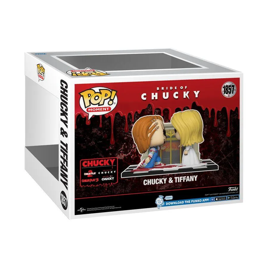 Bride of Chucky - Chucky & Tiffany US Exclusive Pop! Moment [RS] - Image 4