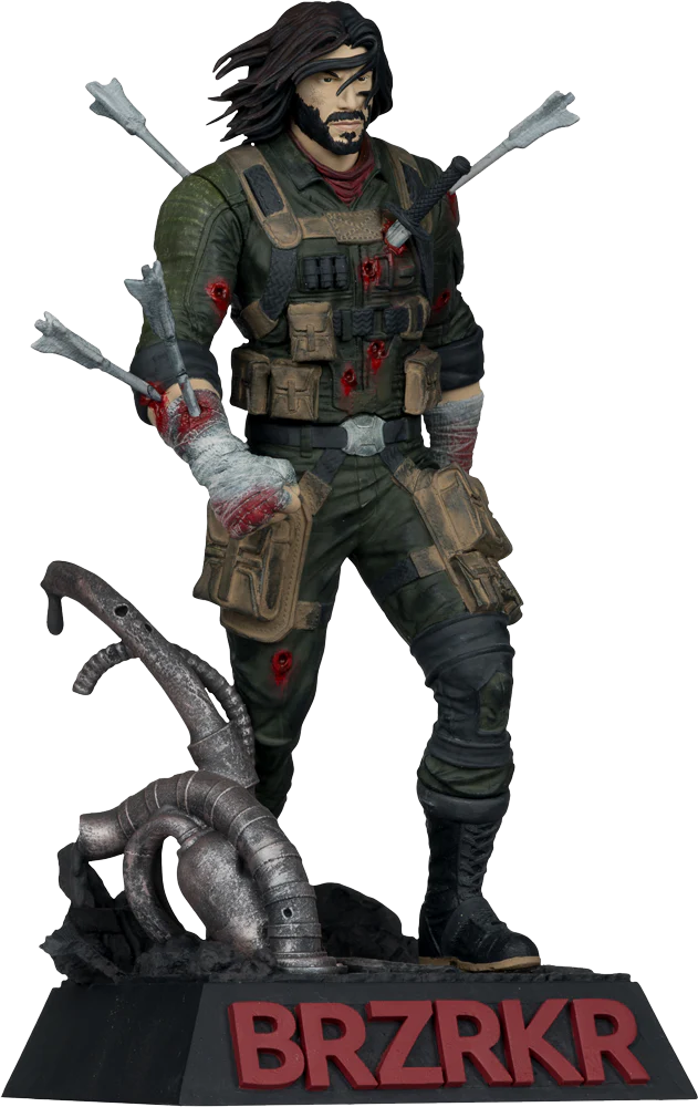 Brzrkr - B Resin Statue - Image 2