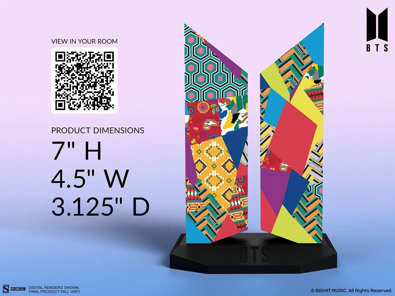 BTS - Idol Edition Logo Replica Statue - Image 7