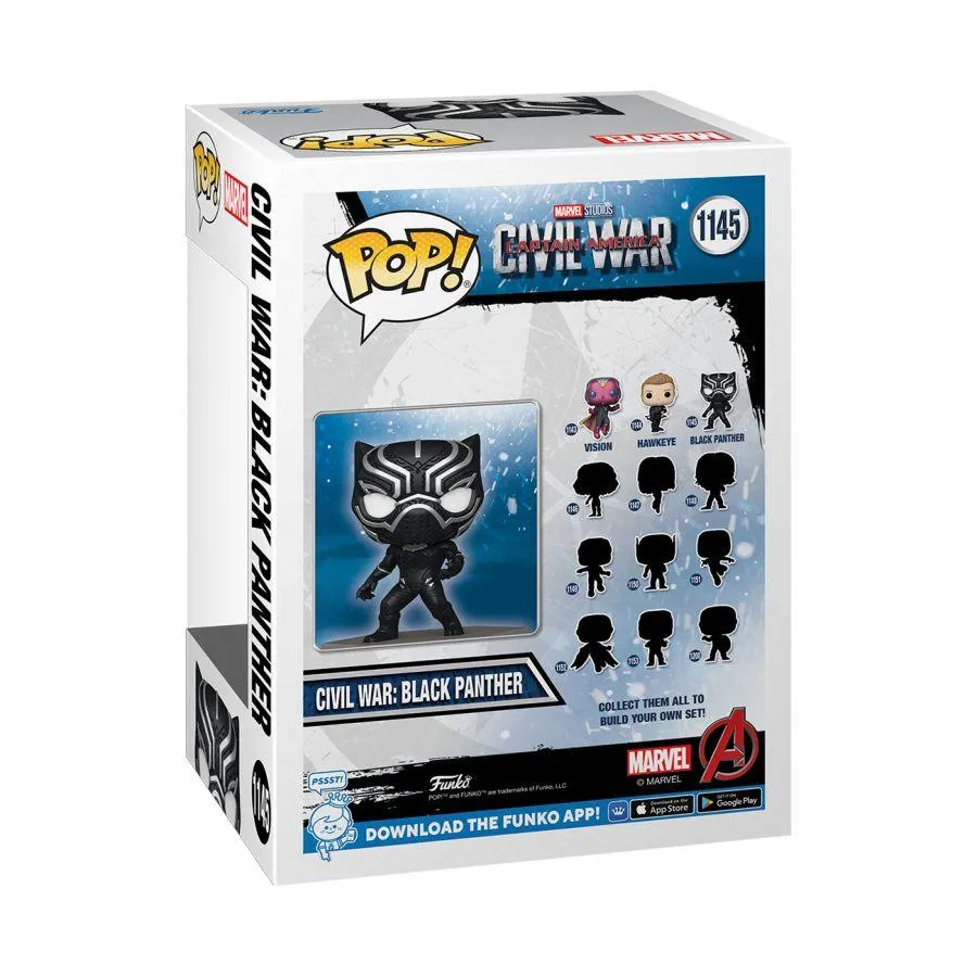 Captain America 3: Civil War - Black Panther Build-A-Scene US Exclusive Pop! Vinyl [RS] - Image 3
