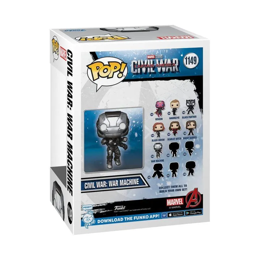 Captain America 3: Civil War - War Machine US Exclusive Build-A-Scene Pop! Vinyl [RS] - Image 4