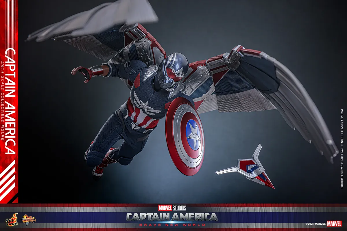 Captain America: Brave New World - Captain America 1:6 Scale Collectable Action Figure - Image 7