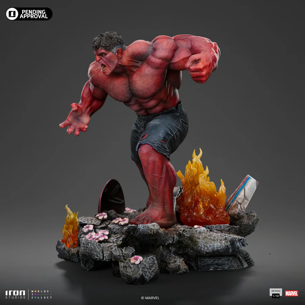 Captain America: Brave New World - Red Hulk 1:10 Scale Statue - Image 11