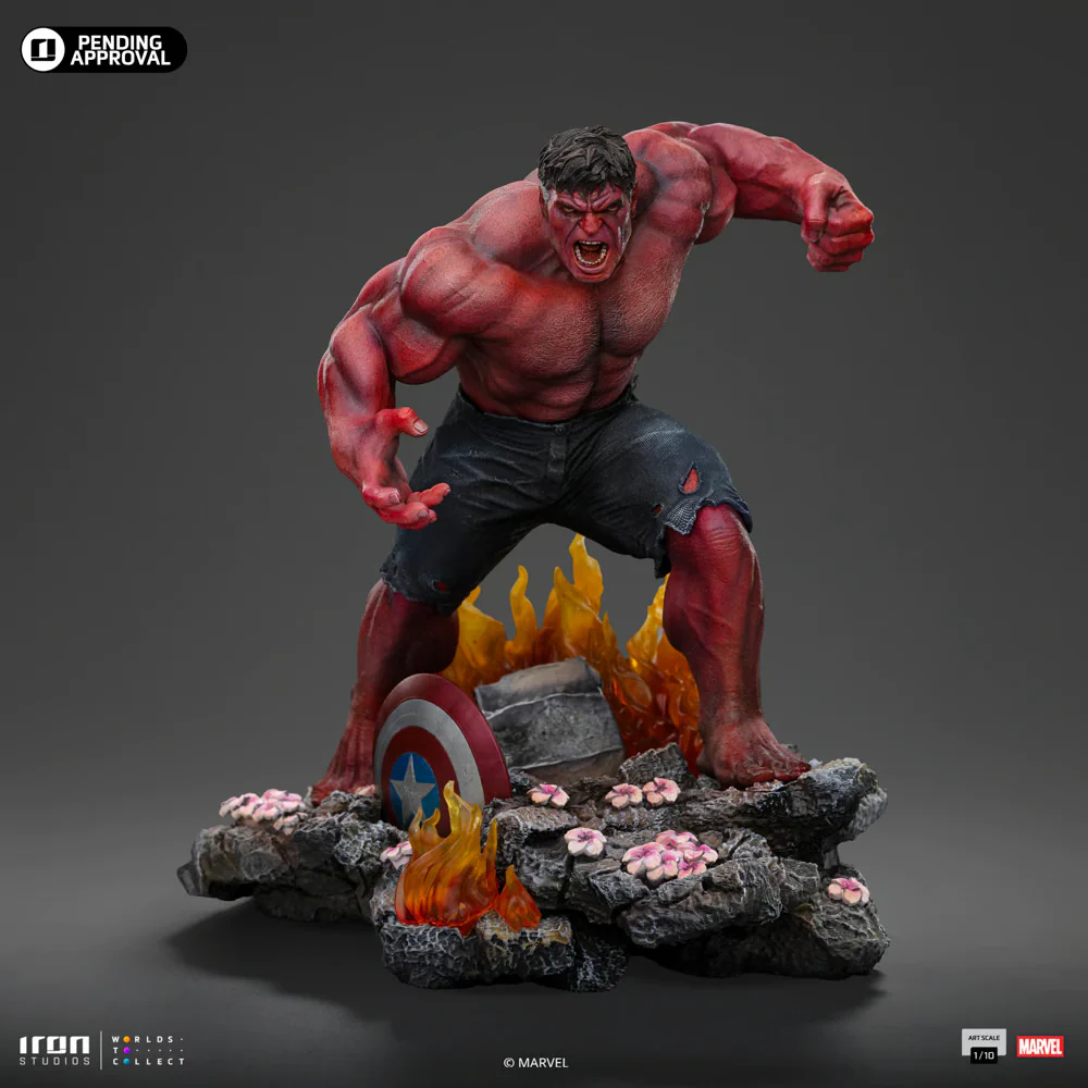 Captain America: Brave New World - Red Hulk 1:10 Scale Statue - Image 14