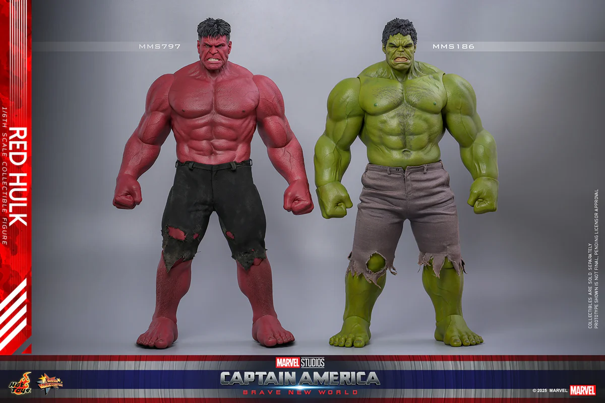 Captain America: Brave New World - Red Hulk 1:6 Scale Collectable Action Figure - Image 20