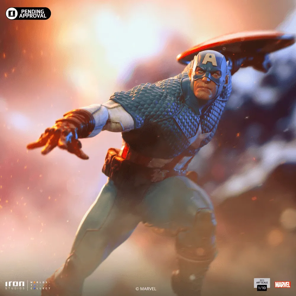 Captain America - Captain America 1:10 Scale Statue - Image 2