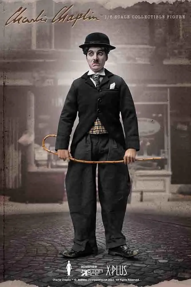 Charlie Chaplin - Charlie Chaplin 1:6 Scale Action Figure Set - Image 6