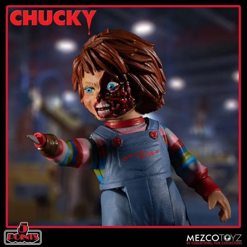 Child's Play - Chucky 5 Points Deluxe Action Figure Set - Image 5