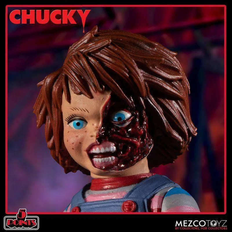 Child's Play - Chucky 5 Points Deluxe Action Figure Set - Image 8