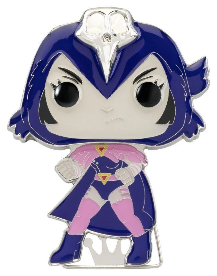 Teen Titans Go! - Raven tNBtS 4" Pop! Enamel Pin - Image 2