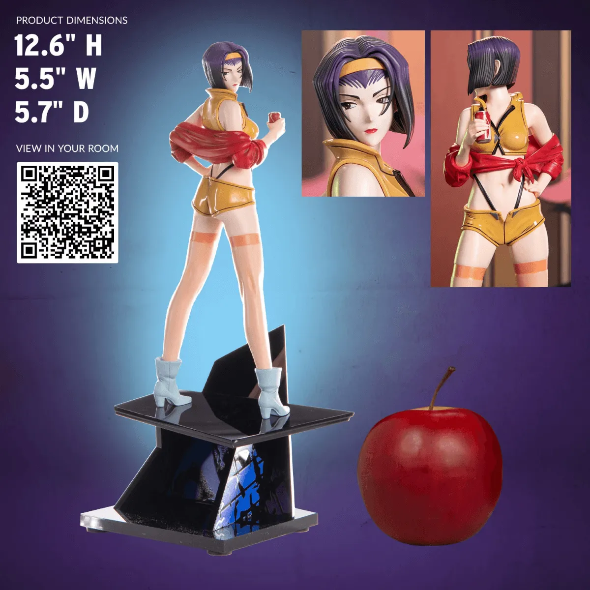 Cowboy Bebop - Faye Valentine 1:8 Scale Statue - Image 3