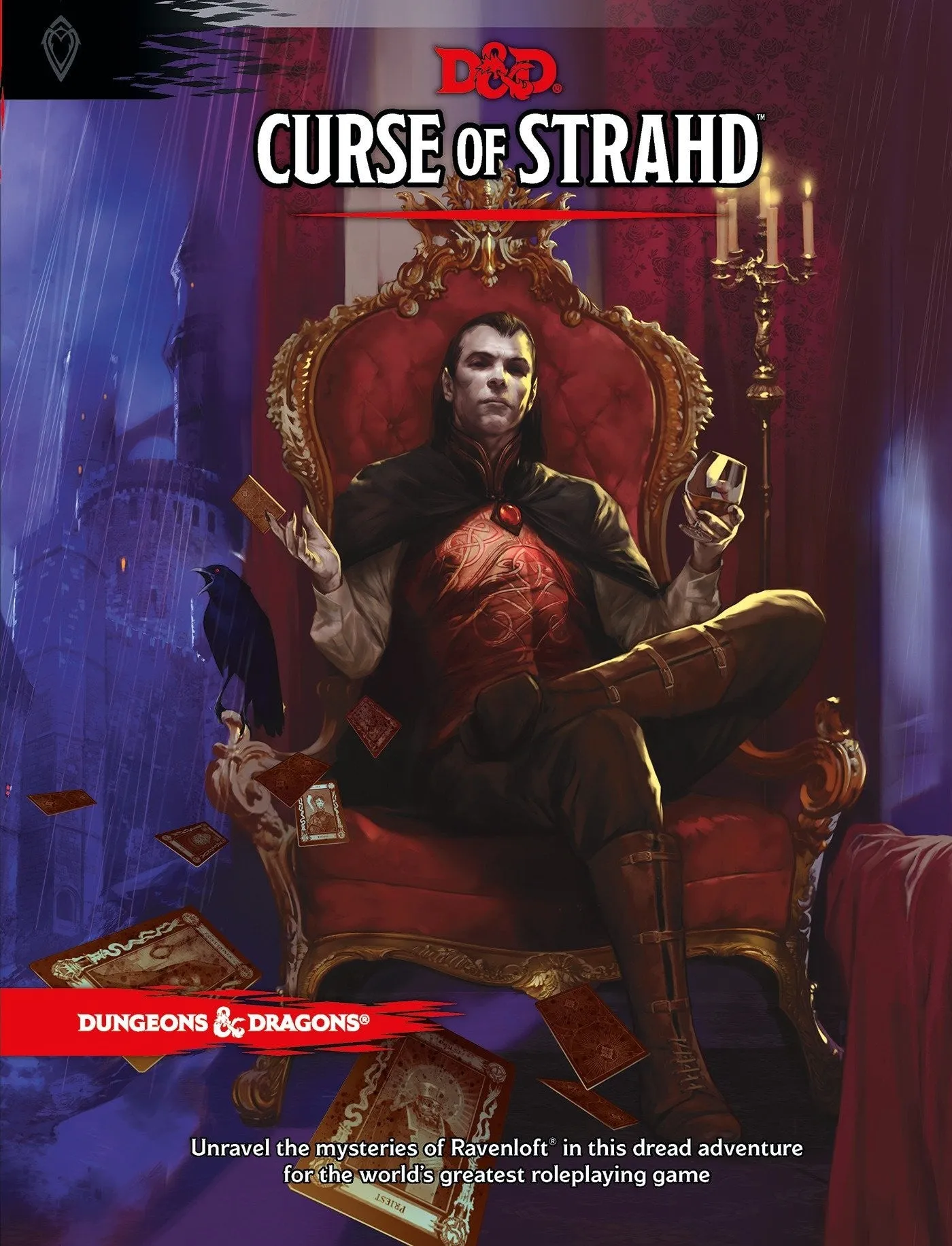 D&D Dungeons & Dragons Curse of Strahd Hardcover - Image 2