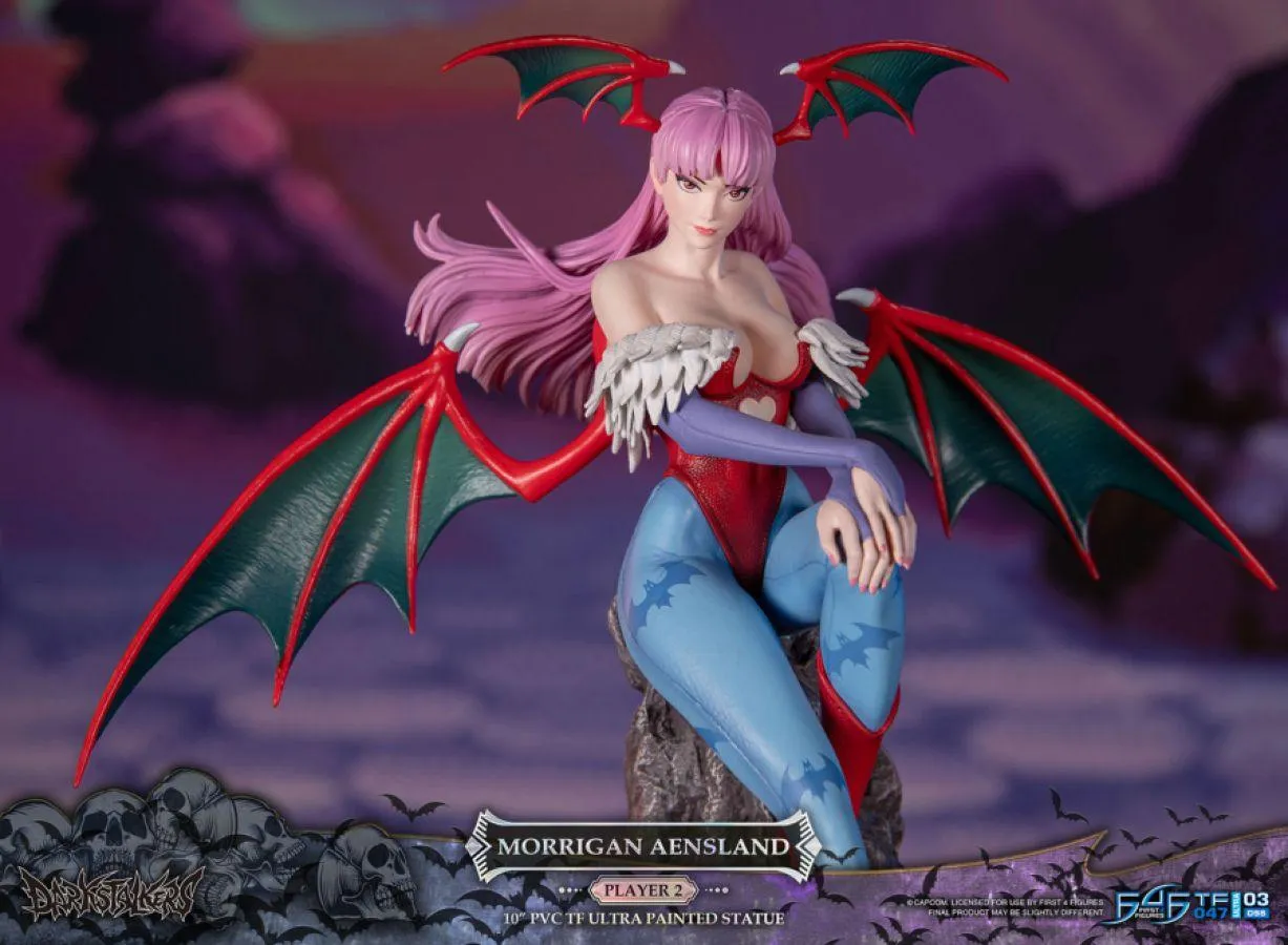 Darkstalkers - Morrigam Aesland (Player 2 Variant) PVC Statue - Image 11