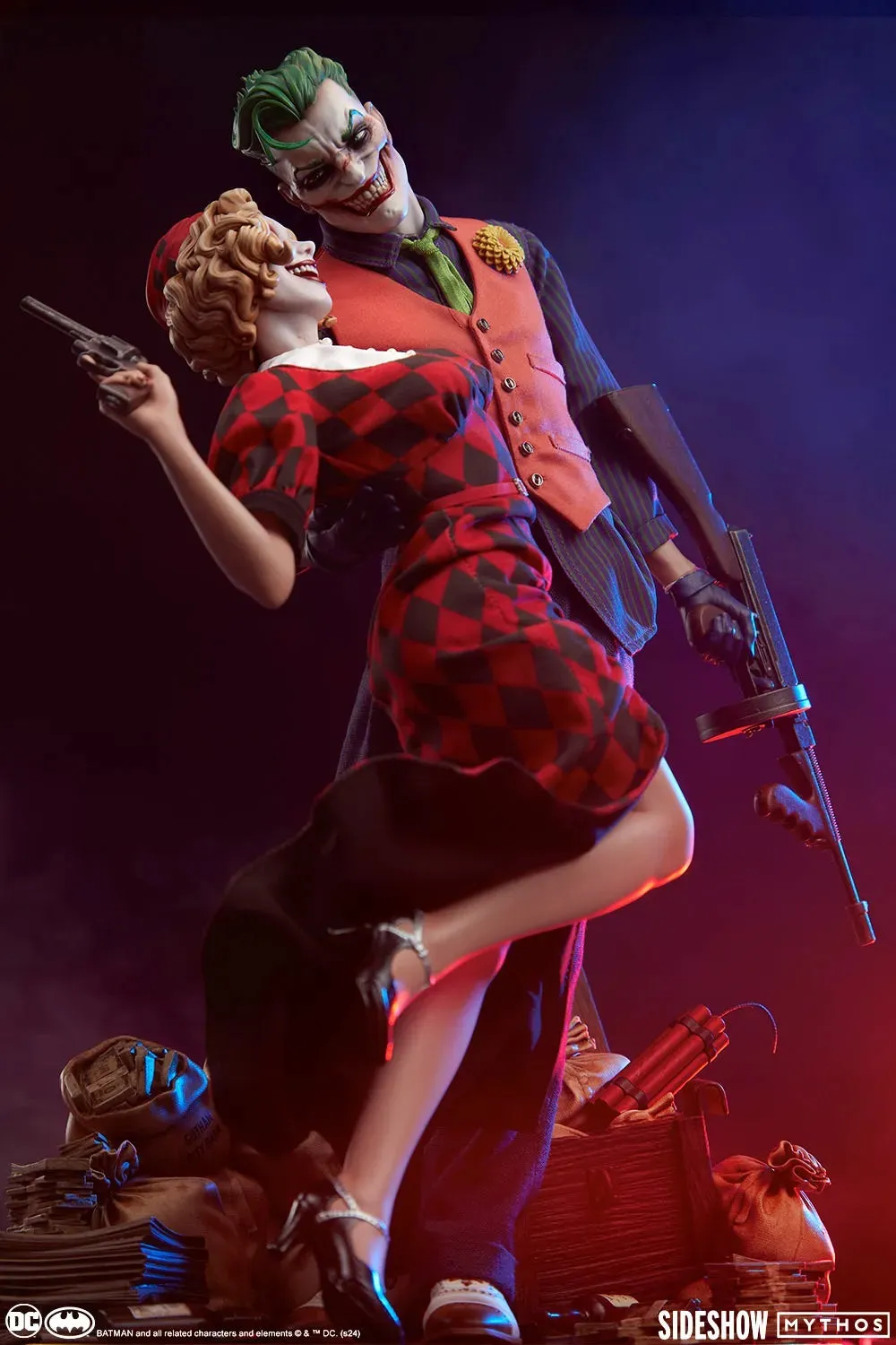 DC Comics - The Joker & Harley Quinn (Lawless Love) Diorama - Image 2