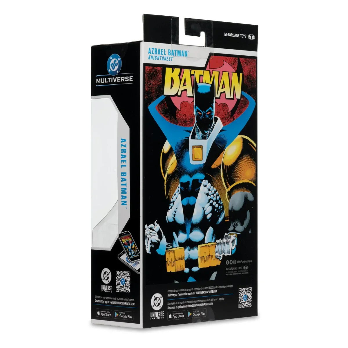 DC Multiverse - Azrael Batman (Knightquest) 7" Action Figure - Image 9
