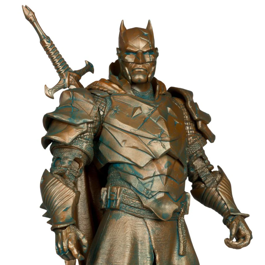 DC Multiverse - Batman (Dark Knights Of Steel) Patina Gold Label 7" Figure - Image 3