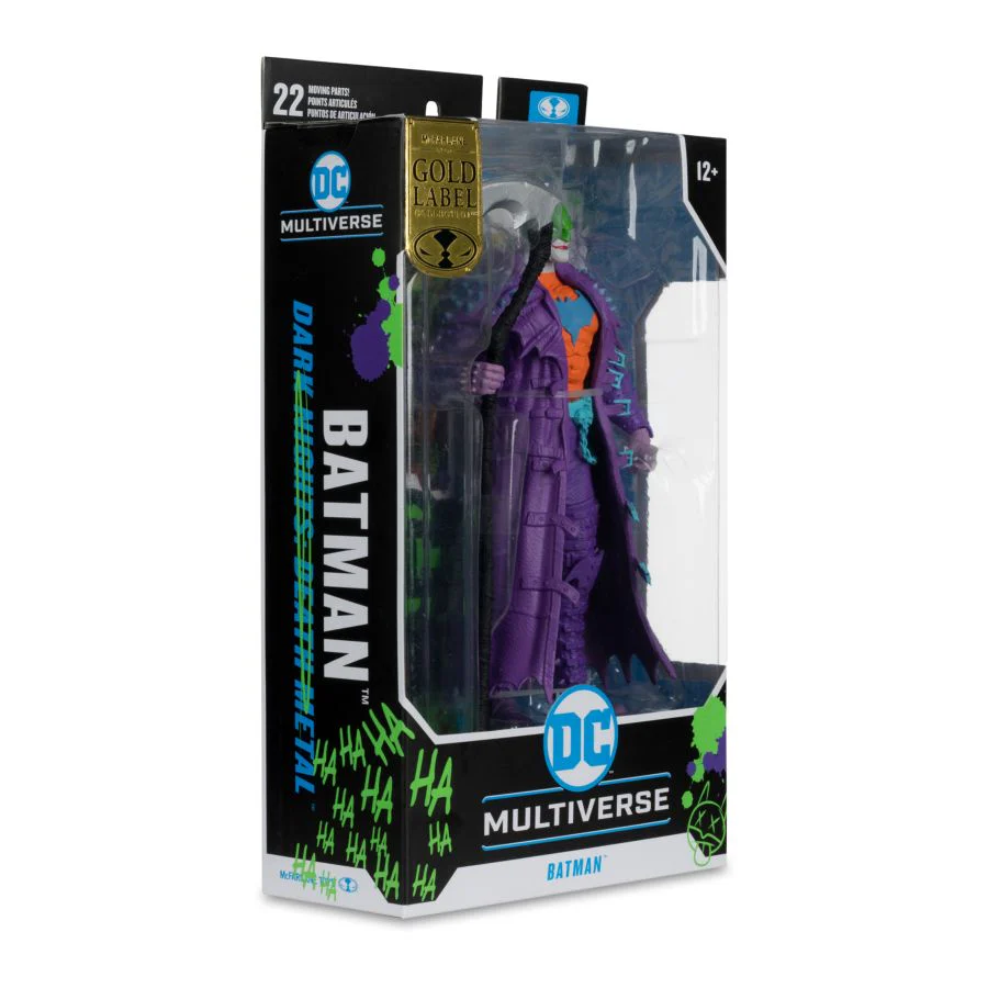 DC Multiverse - Batman (Jokerized) 7" Gold Label Figure - Image 8