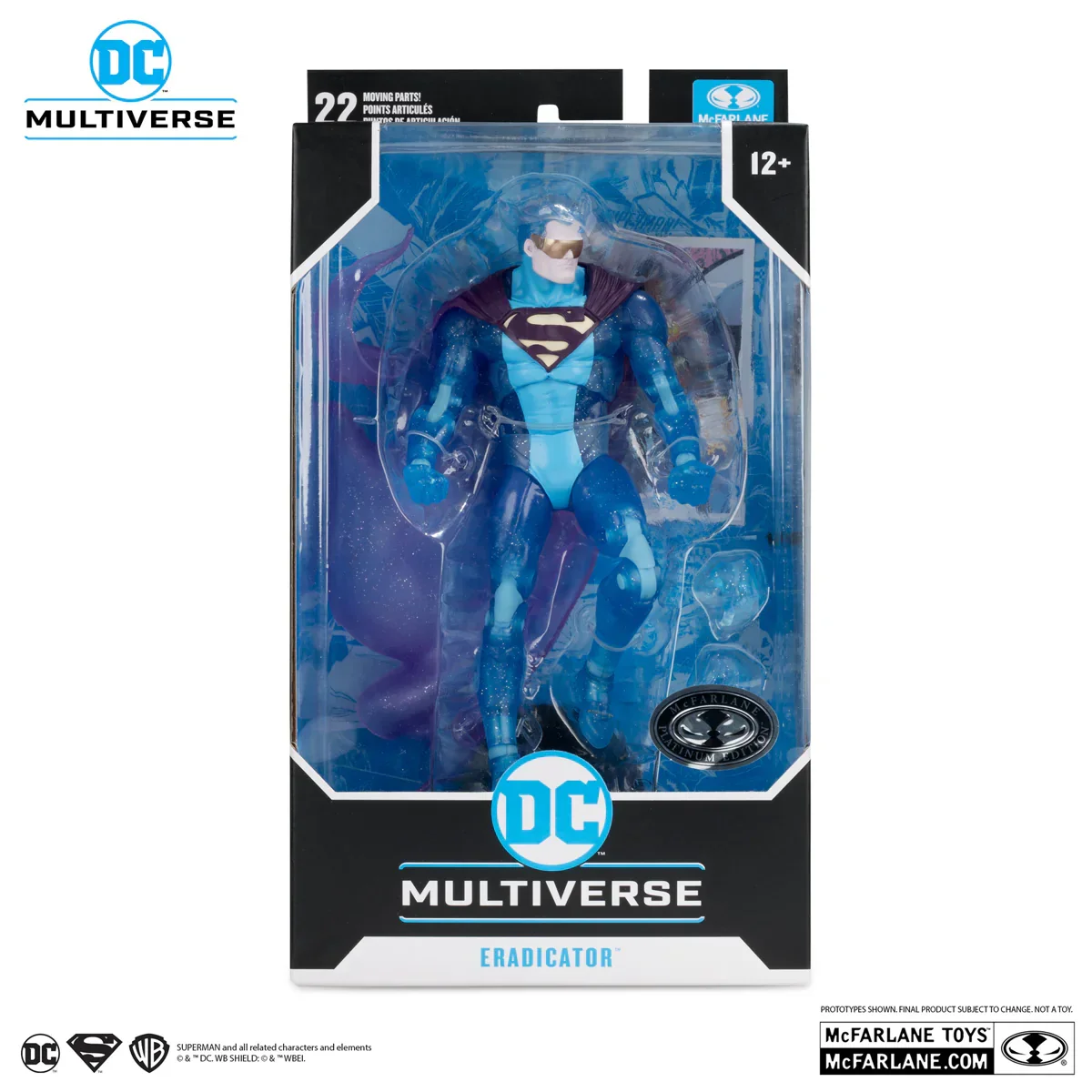 DC Multiverse - Eradicator "Return Of Superman" (Chase Version) 7" Figure - Image 5