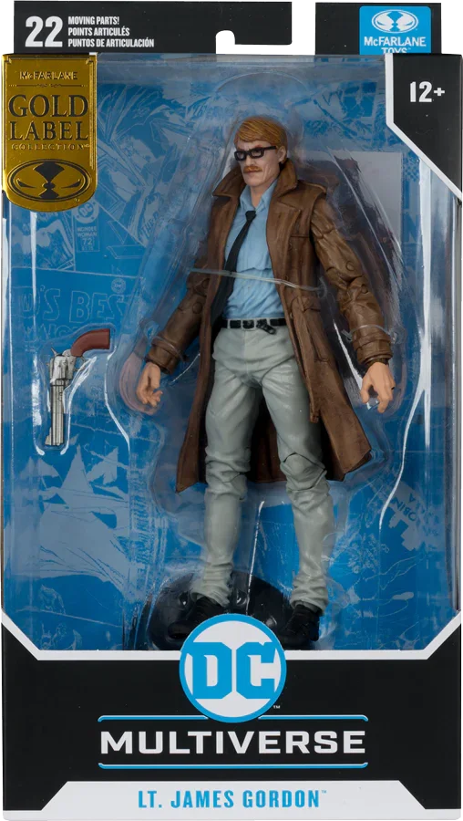 DC Multiverse - Lt. Gordon "Batman: Year One" Gold Label 7" Figure - Image 6