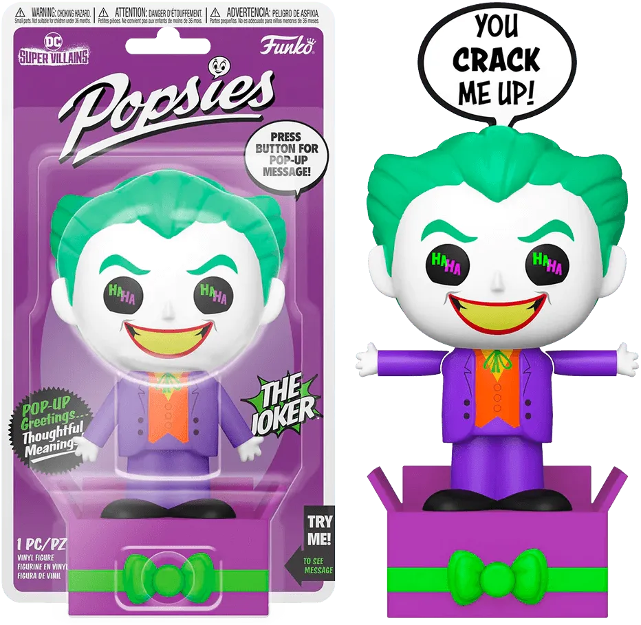 DC Super Villains - Joker Popsies