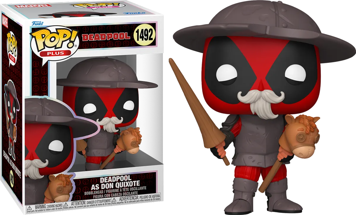Deadpool: Literary Classics - Deadpool as Don Quixote Pop! Vinyl