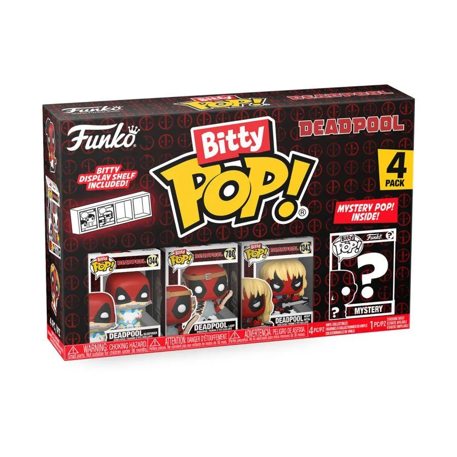 Deadpool - Sleepover Bitty Pop! 4 -Pack - Image 2
