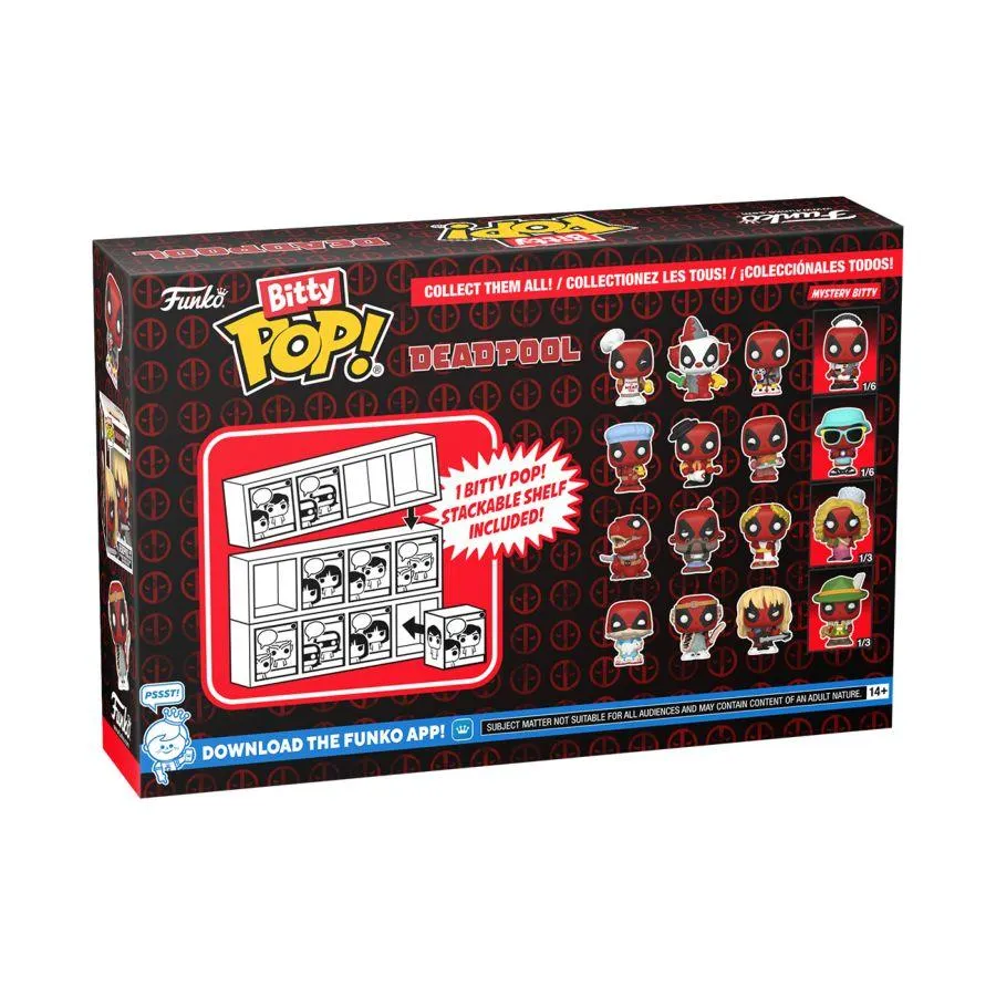 Deadpool - Sleepover Bitty Pop! 4 -Pack - Image 3