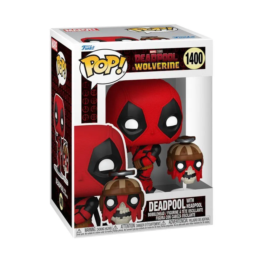 Deadpool & Wolverine (2024) - Deadpool with Headpool Pop! Vinyl - Image 3