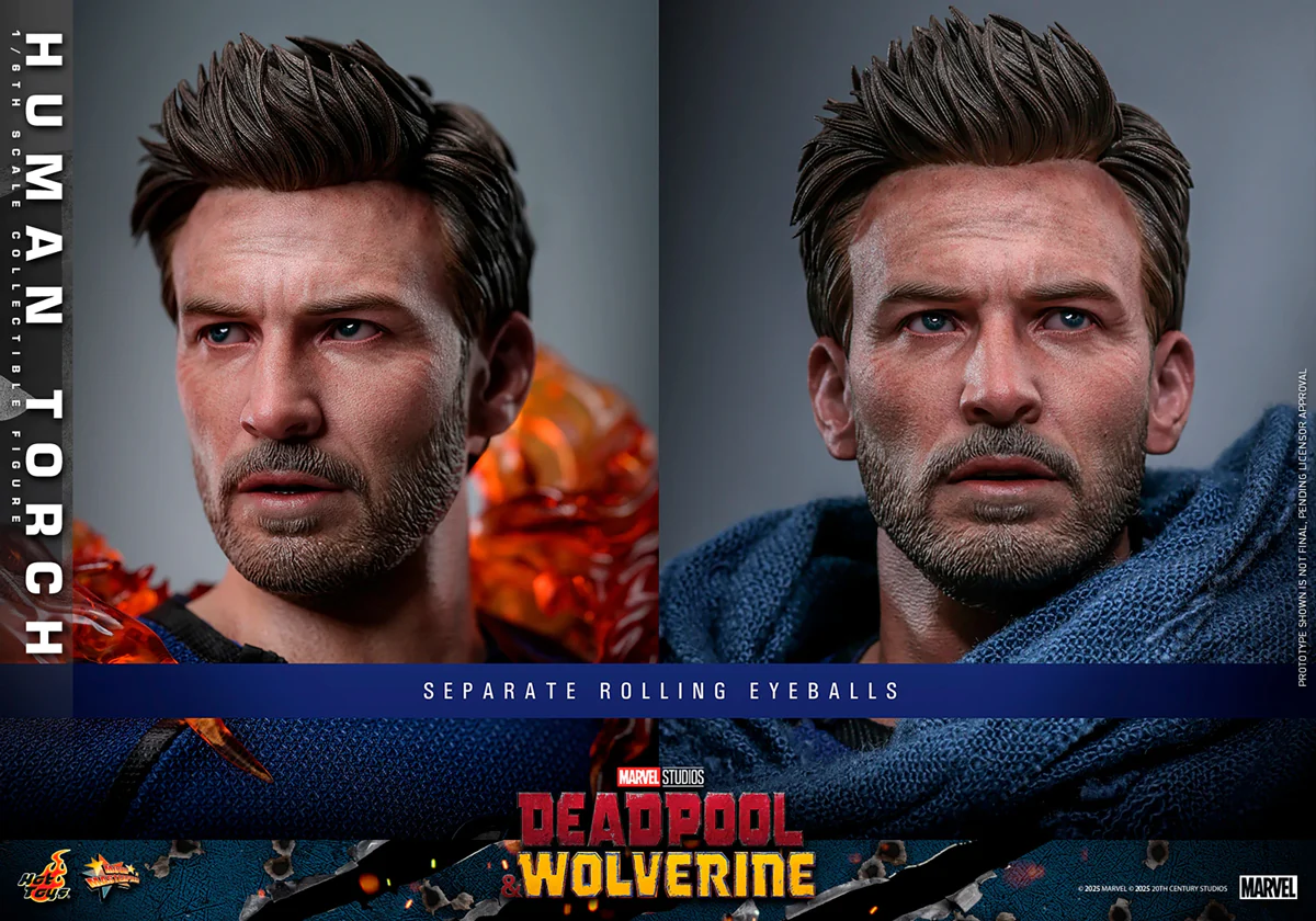 Deadpool & Wolverine - Human Torch 1:6 Scale Collectable Action Figure - Image 19