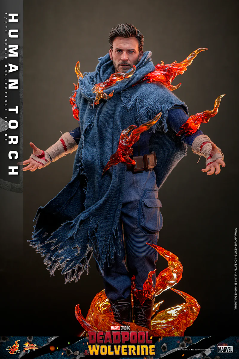 Deadpool & Wolverine - Human Torch 1:6 Scale Collectable Action Figure - Image 7