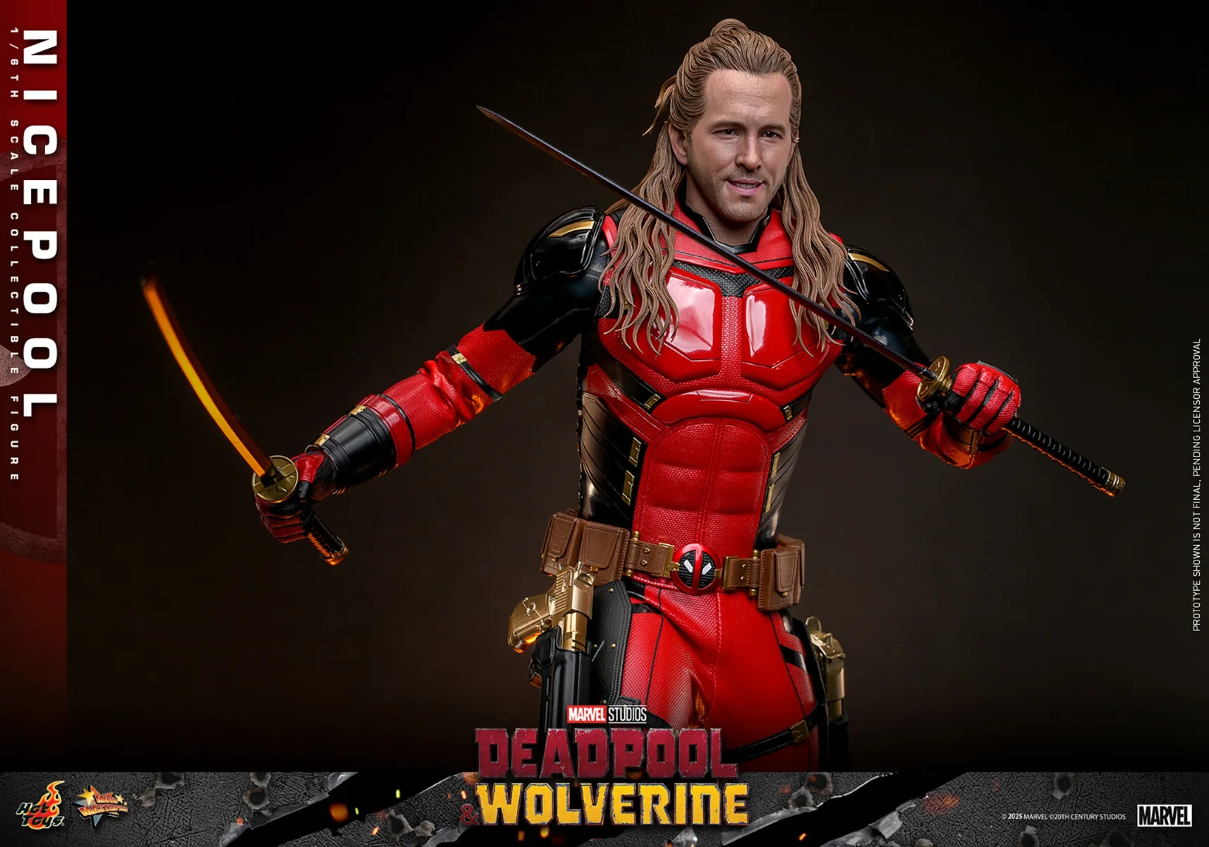 Deadpool & Wolverine - Nicepool 1:6 Scale Collectable Action Figure - Image 14