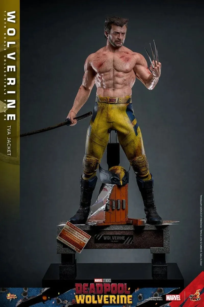 Deadpool & Wolverine - Wolverine (TVA Jacket) 1:6 Scale Collectable Action Figure - Image 8