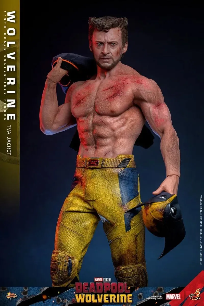 Deadpool & Wolverine - Wolverine (TVA Jacket) 1:6 Scale Collectable Action Figure - Image 9