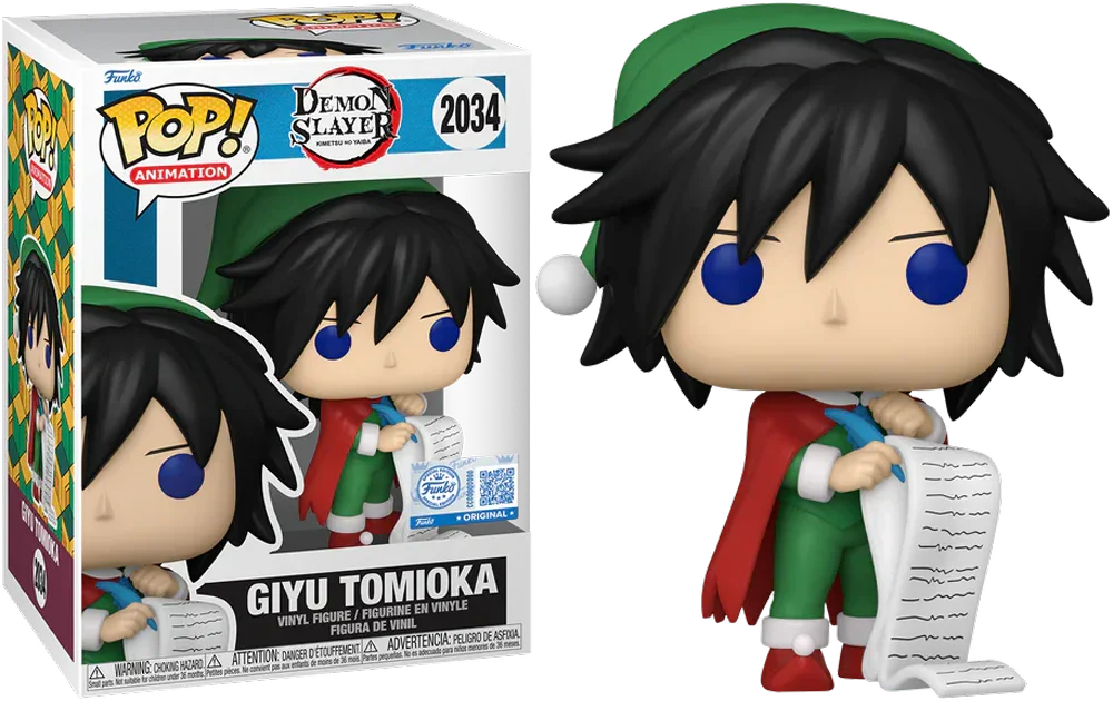 Demon Slayer - Giyu Tomioka (Holiday) US Exclusive Pop! Vinyl [RS]