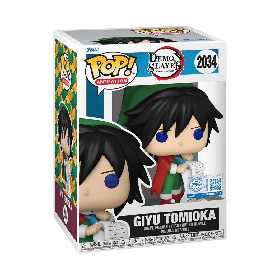 Demon Slayer - Giyu Tomioka (Holiday) US Exclusive Pop! Vinyl [RS] - Image 3