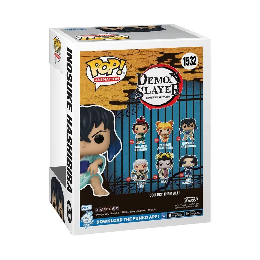 Demon Slayer - Inosuke Hashibira (Kimono) Pop! Vinyl - Image 4