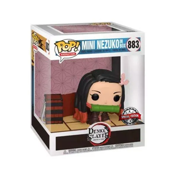 Demon Slayer - Mini Nezuko In Box US Exclusive Pop! Deluxe [RS] - Image 3