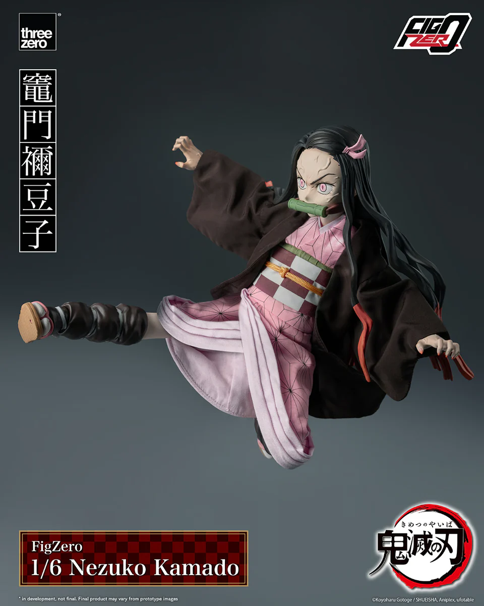 Demon Slayer - Nezuko Kamado FigZero 1:6 Scale Figure - Image 11
