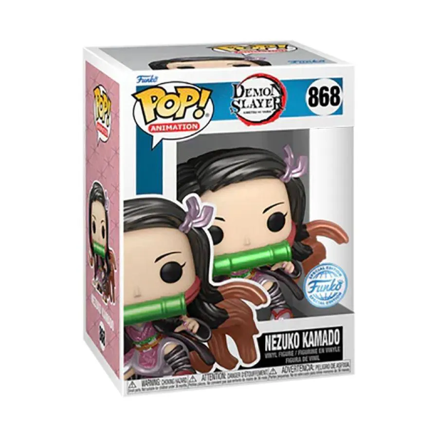 Demon Slayer - Nezuko Kamado Metallic US Exclusive Pop! Vinyl [RS] - Image 3