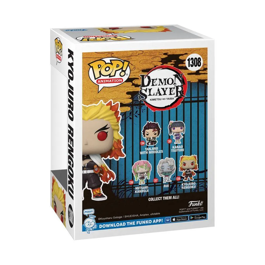 Demon Slayer - Rengoku Glow US Exclusive Pop! Vinyl [RS] - Image 4