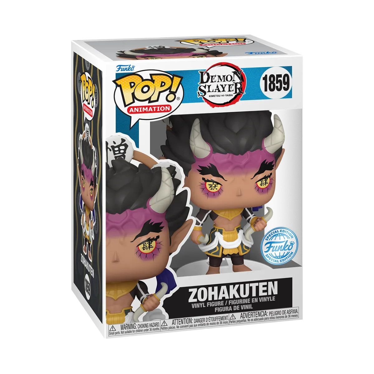 Demon Slayer - Zohakuten US Exclusive Pop! Vinyl [RS] - Image 3