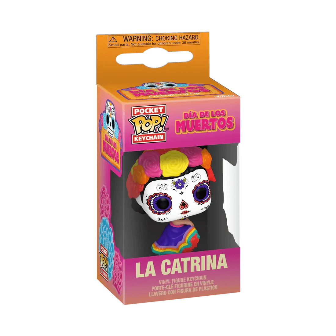 Dia De Los Muertos - La Catrina Pop! Keychain - Image 3