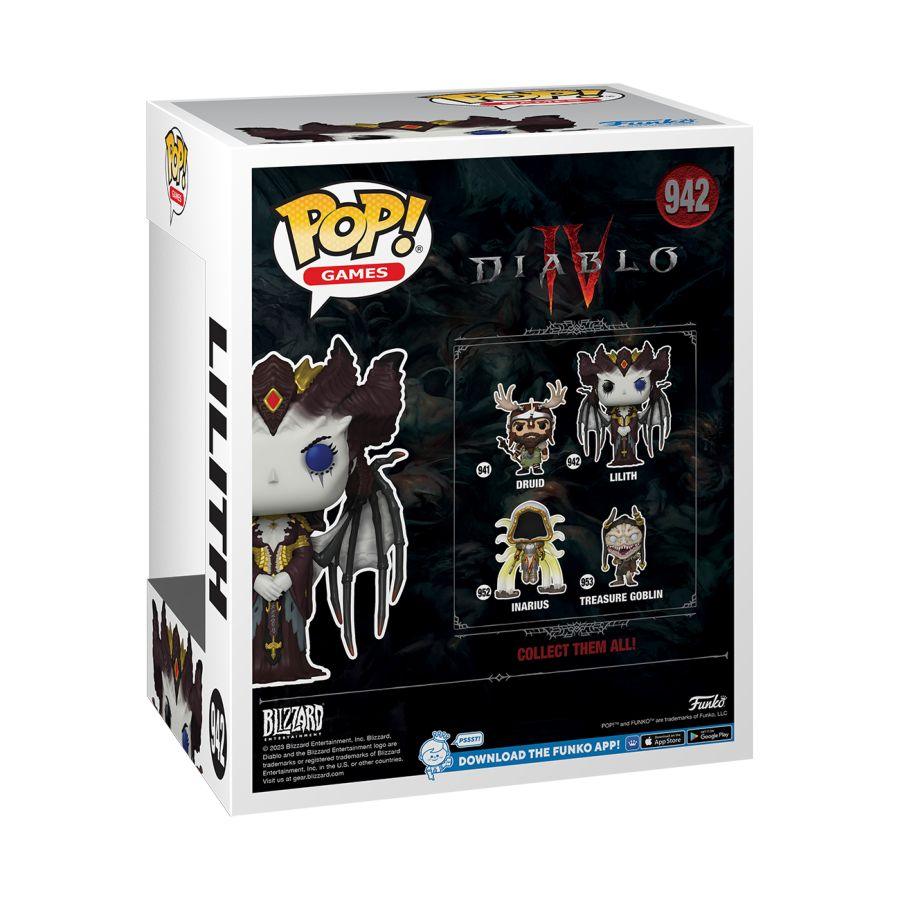 Diablo 4 - Lilith US Exclusive Glow 6" Pop! Vinyl [RS] - Image 4