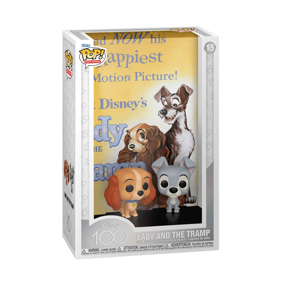Disney: D100 - Lady & the Tramp Pop! Movie Poster