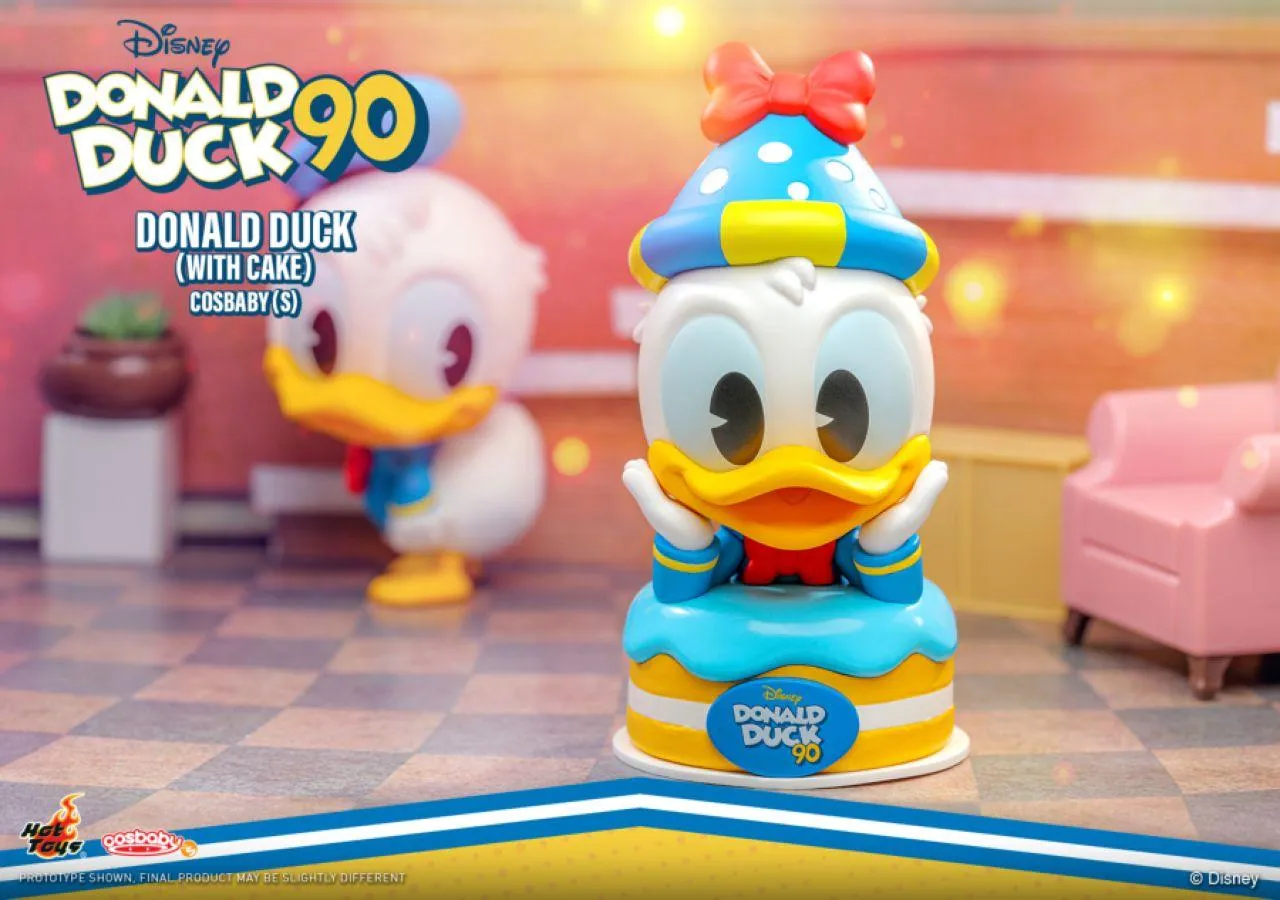 Disney - Donald Duck (with Cake) Cosbaby - Image 2